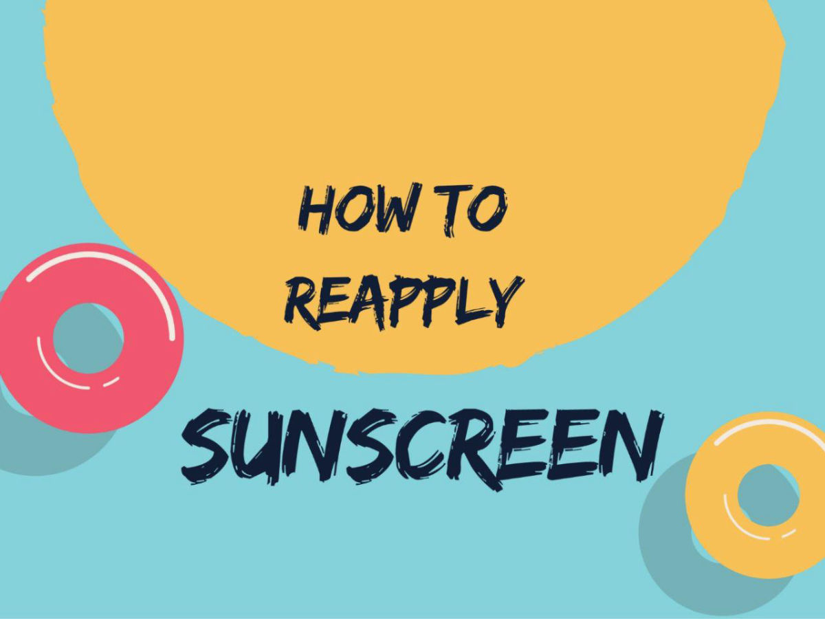 Cara Reapply Sunscreen